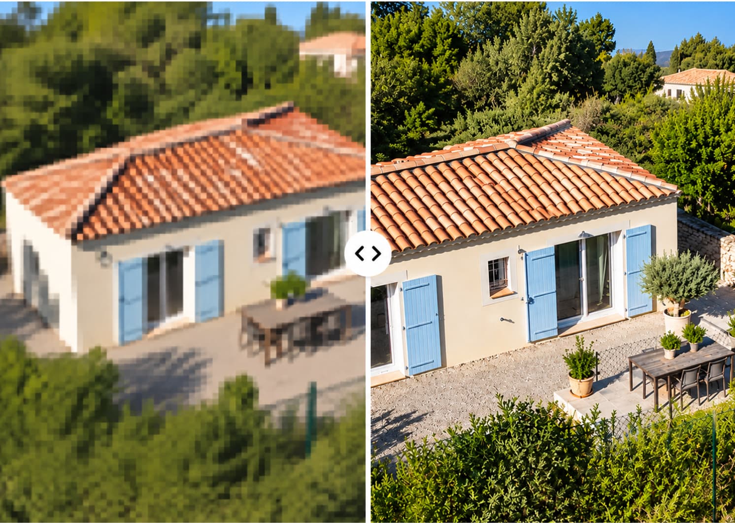 Amélioration de Photo IA